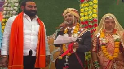 “बांगर हमारो” नवरदेवानेच गायलं संतोष बांगर यांच्यासाठी गाणं!