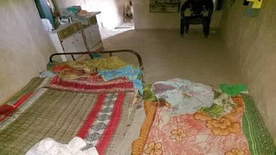 शेतीवरुन पती-पत्नीमध्ये वाद झाला, मग पतीने झोपेतच पत्नी आणि मुलांचा घात केला !