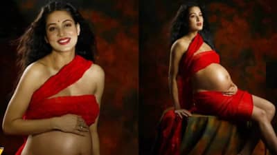 हाॅट मॅटर्निटी फोटोशूट शेअर करत भाबीजी घर पर हैच्या गोरी मेमने प्रेग्नन्सीची केली घोषणा, विदिशाचा लूक पाहून उडाली लोकांची झोप