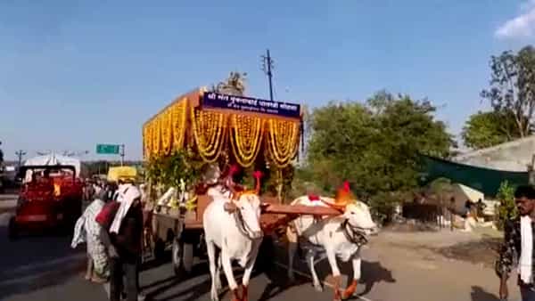 मुक्ताईची पालखी मुक्ताईनगर येथून आषाढी एकादशीच्या पालखी सोहळ्याला पंढरपूरला निघाली आहे.