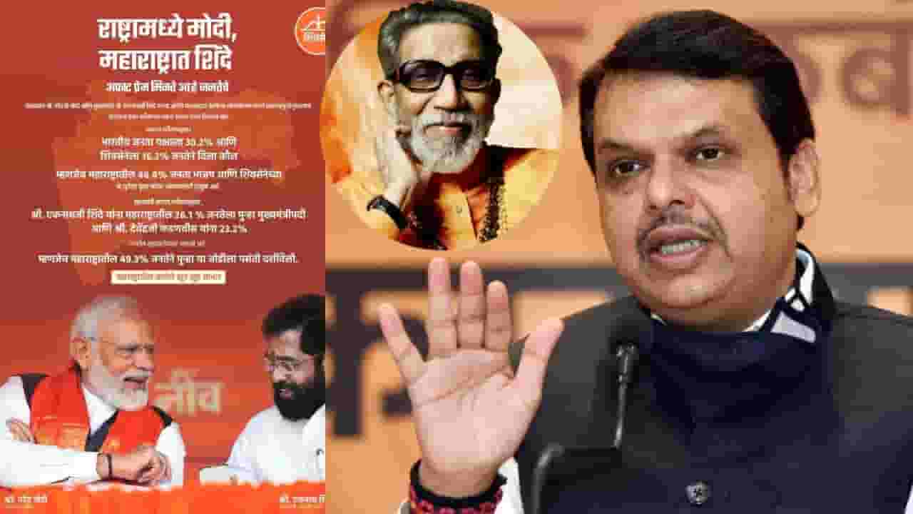 शिवसेनेच्या जाहिरातीवरून शिंदे यांच्यावर कोणाची टीका; म्हणाला, ‘सर्व्हेचं माहित नाही, पण मोठी झेप’ शिवसेनेच्या जाहिरातीवरून शिंदे यांच्यावर कोणाची टीका; म्हणाला, ‘सर्व्हेचं माहित नाही, पण मोठी झेप’