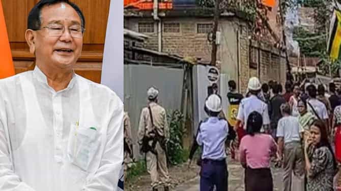 सर्वात मोठी बातमी ! केंद्रीय मंत्र्याच्या घरावर पेट्रोल बॉम्ब फेकला, घराला भीषण आग, भाजप हादरला; मंत्री घरी नव्हते म्हणून...