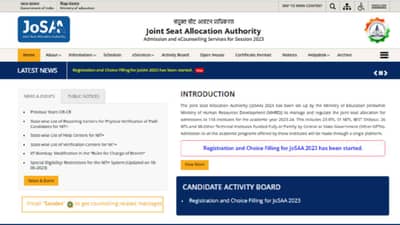 JoSAA Counselling 2023: IIT,NIT मध्ये ॲडमिशन साठी आजपासून काउंसलिंग शुरू, असं करा रजिस्ट्रेशन