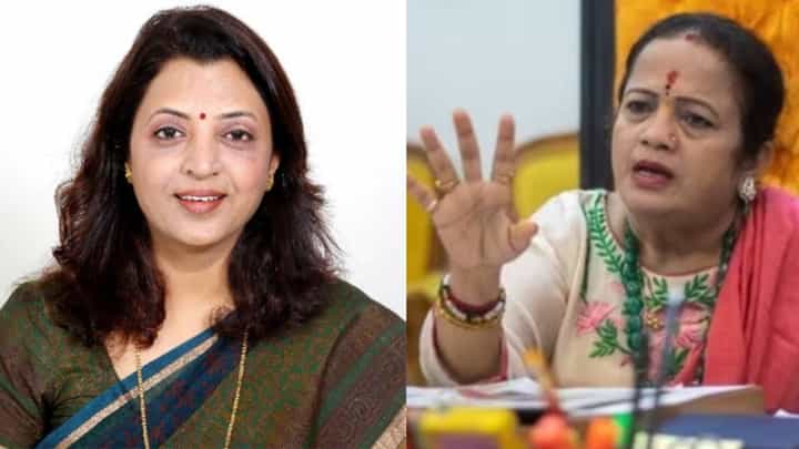 ठाकरे गटाच्या महिला आघाडीत अस्वस्थता? किशोरी पेडणेकर म्हणतात, मनीषा कायंदे यांनी स्क्रिप्ट वाचली ठाकरे गटाच्या महिला आघाडीत अस्वस्थता? किशोरी पेडणेकर म्हणतात, मनीषा कायंदे यांनी स्क्रिप्ट वाचली