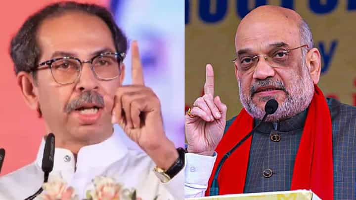 अमित शाह यांना माझा जप का करावा लागतो?, उद्धव ठाकरे यांचा हल्लाबोल अमित शाह यांना माझा जप का करावा लागतो?, उद्धव ठाकरे यांचा हल्लाबोल