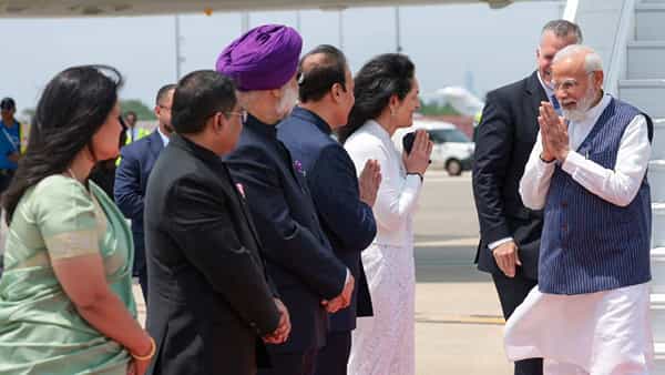 पंतप्रधान नरेंद्र मोदी सध्या तीन दिवसांच्या अमेरिका दौऱ्यावर आहेत. त्यांचं अमेरिकेत उत्साहात स्वागत करण्यात आलं.