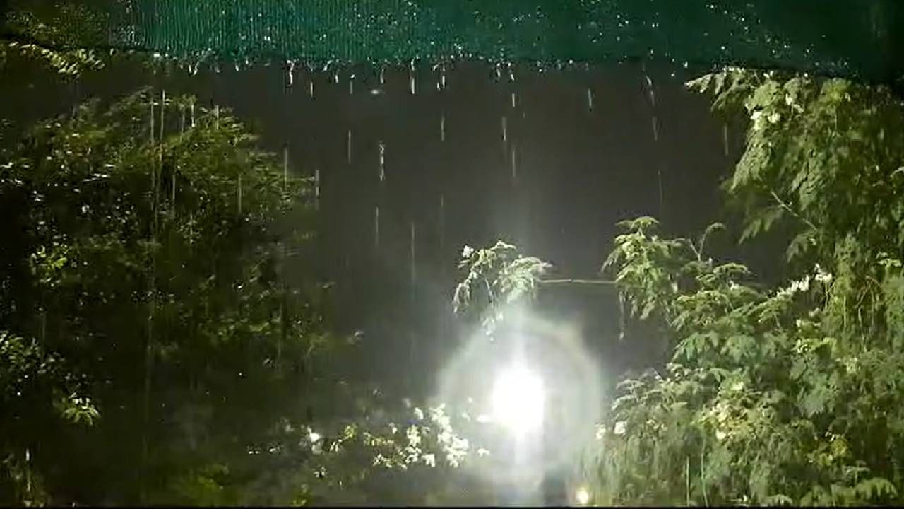 पावसामुळे तापमानात घट झाल्याने नागपूरकरांची उकाड्यातून काही प्रमाणात सुटका झाली आहे.