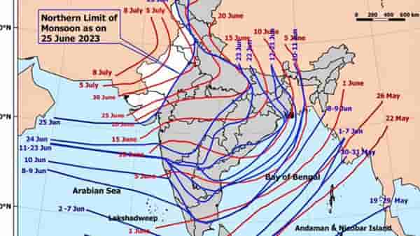 Monsoon News : मान्सूनने संपूर्ण राज्य व्यापला, हवामान विभागाची घोषणा