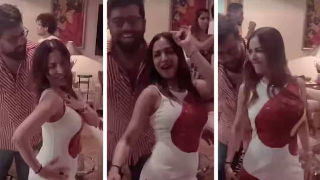 Malaika Arora | वाढदिवस अर्जुन कपूरचा चर्चा मलायकाचीच; छैय्या छैय्या गाण्यावर धरला ठेका, पहा व्हिडीओ