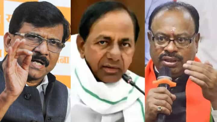 केसीआर यांचा पंढरपूर दौरा, संजय राऊत यांचा भाजपवर निशाणा! केसीआर यांचा पंढरपूर दौरा, संजय राऊत यांचा भाजपवर निशाणा!