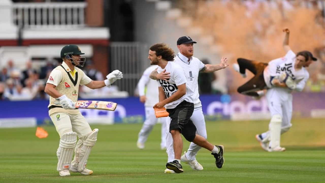 ENG vs AUS 2nd Test | सामन्यादरम्यान मैदानात हंगामा, खेळाडूंना मारहाण करण्याचा 'डाव'?