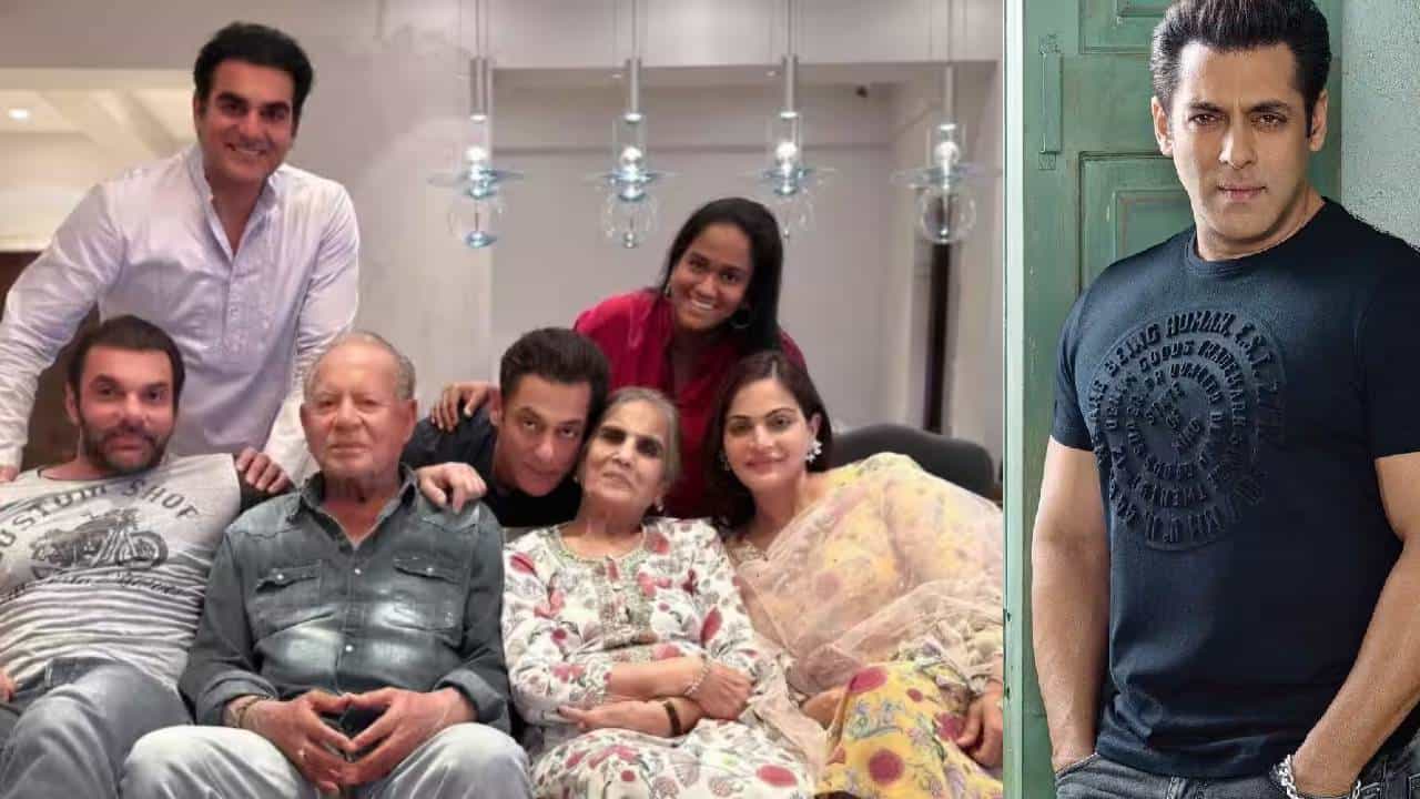 Salman Khan | भाईजानने केली कुटुंबासोबत ईद साजरी, खास फॅमिली फोटो शेअर करत सलमान खान याने...