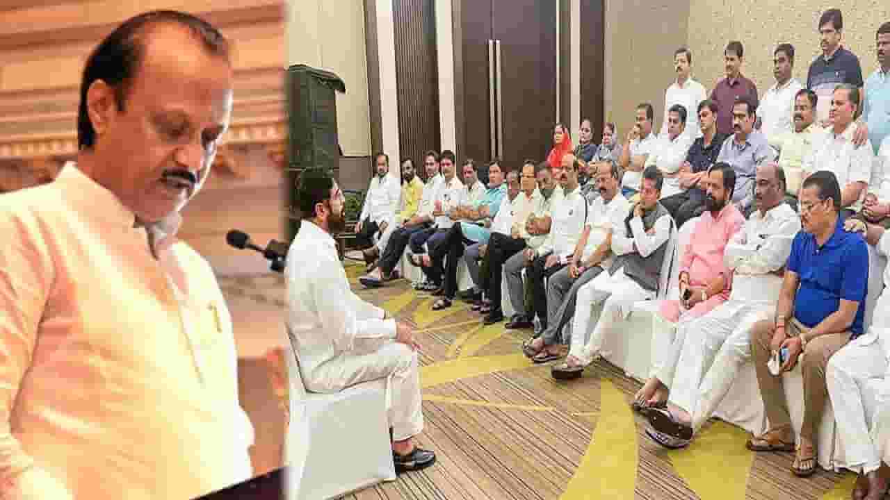 शिवसेना खासदाराकडून अजित पवार यांच्यासह शिंदे गटाची फिरकी, म्हणाला, “...मग आता अर्थ खातं...”