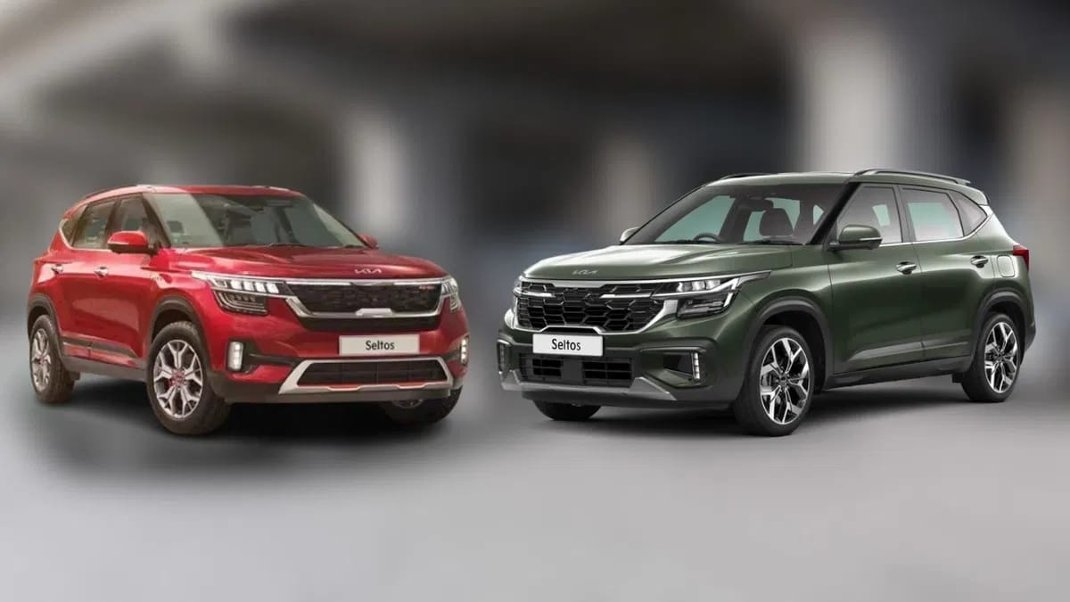 New Kia Seltos : नव्या आणि जुन्या किया सेल्टॉसमध्ये काय फरक? जाणून घ्या एका क्लिकवर New Kia Seltos : नव्या आणि जुन्या किया सेल्टॉसमध्ये काय फरक? जाणून घ्या एका क्लिकवर