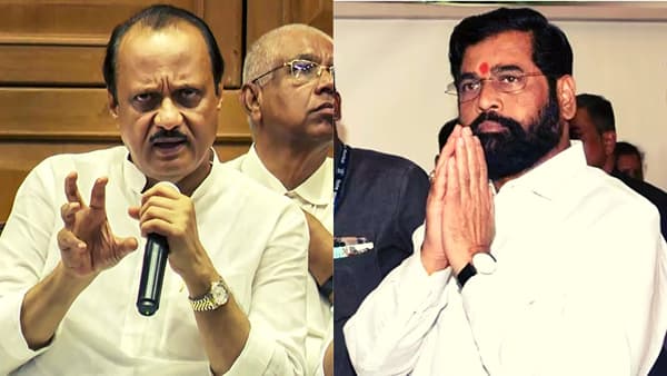 एकनाथ शिंदे यांच्या जवळच्या आमदाराचा अजित पवार यांना इशारा; निधी वाटपावरून डायरेक्ट भिडला