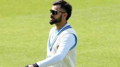 IND vs WI : Virat Kohli वॉर्मअप मॅचमध्ये फेल, फक्त इतक्या रन्सवर OUT, कोणी काढली विकेट? VIDEO