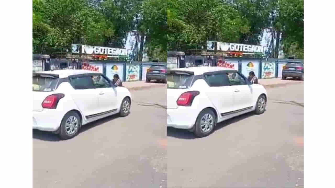 Video Viral : महिला गयावया करीत होती, तिला कारच्या बोनेटवरून रस्त्यावर फिरविले, तीन पोलीस सस्पेंड