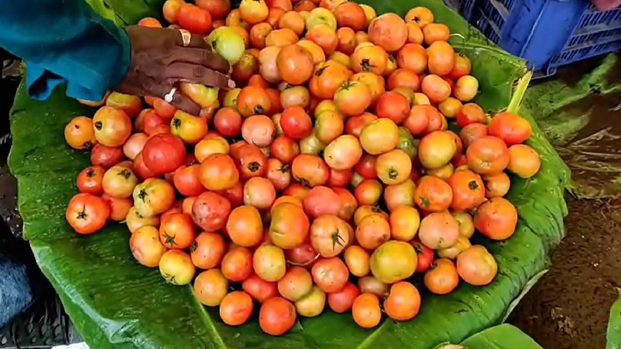 मागच्या पंधरा दिवसापुर्वी ४० रुपये किलोवर असलेले टोमॅटो आता १०० रुपये किलो विकले जात आहेत. मिरचीचे दर दुपटीने वाढून १००  रुपयांपर्यंत गेले आहेत. 