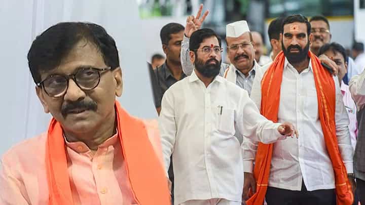 शिंदे गटाला संजय राऊत यांचे थेट आव्हानच; म्हणाले, “तर परत येतील का?” शिंदे गटाला संजय राऊत यांचे थेट आव्हानच; म्हणाले, “तर परत येतील का?”