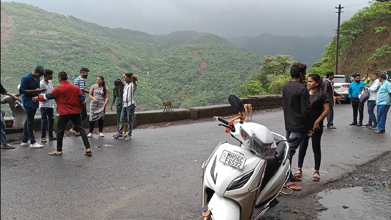 पाऊस उशिरा झाल्यामुळे यंदा धबधबे कधी प्रवाहीत होणार याची पर्यटक वाट पाहत होते 