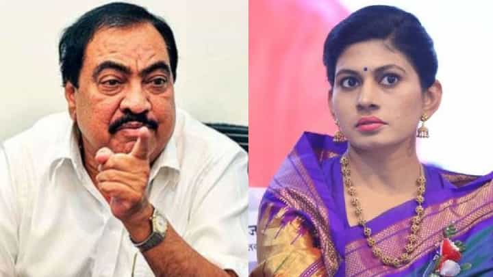 रावेरच्या अंगणात सासरे विरुद्ध सून, लोकसभेसाठी एकनाथ खडसे, रक्षा खडसे यांच्या विरोधात प्रचार करणार? रावेरच्या अंगणात सासरे विरुद्ध सून, लोकसभेसाठी एकनाथ खडसे, रक्षा खडसे यांच्या विरोधात प्रचार करणार?