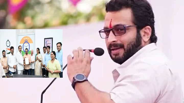 राजीनामा शरद पवार यांच्याकडे सोपविणाऱ्या अमोल कोल्हे यांच्याकडे राष्ट्रवादीने सोपविली मोठी जबाबदारी! राजीनामा शरद पवार यांच्याकडे सोपविणाऱ्या अमोल कोल्हे यांच्याकडे राष्ट्रवादीने सोपविली मोठी जबाबदारी!