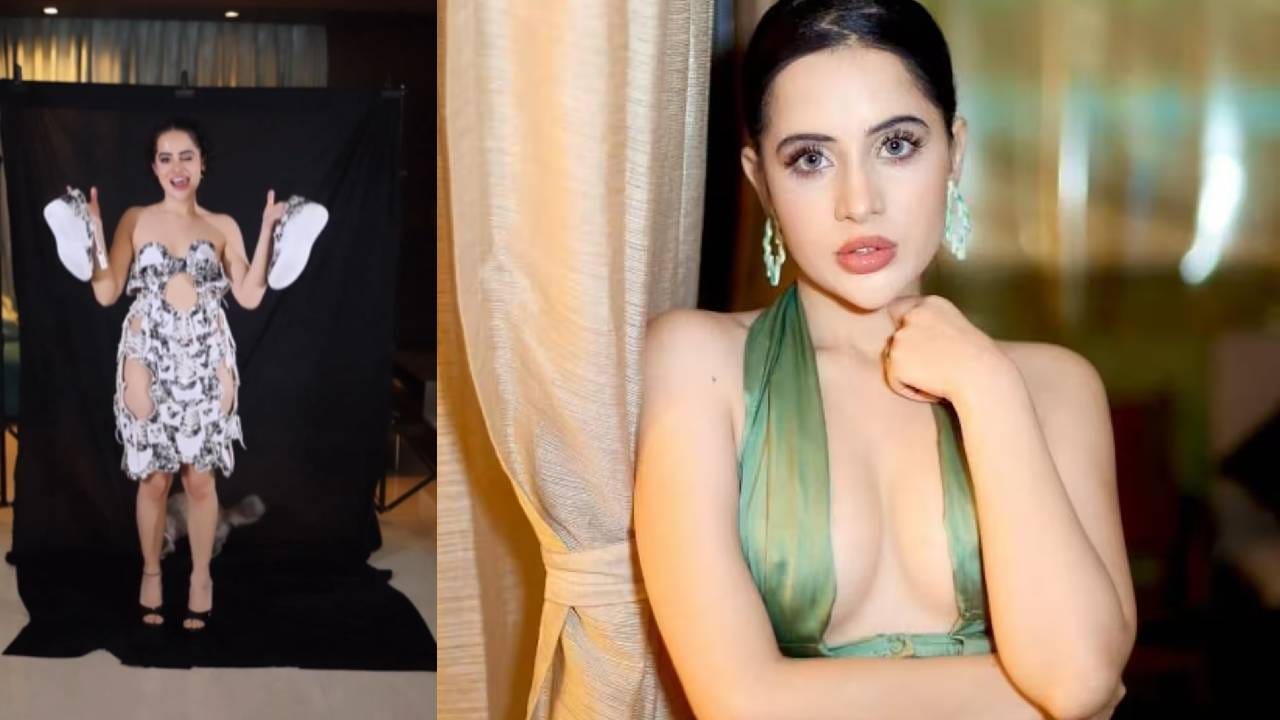 Urofi Javed | उर्फी बस नाम ही काफी है! पोरीने पायातल्या बुटाचा घातला ड्रेस, पाहा खास Urofi Javed | उर्फी बस नाम ही काफी है! पोरीने पायातल्या बुटाचा घातला ड्रेस, पाहा खास