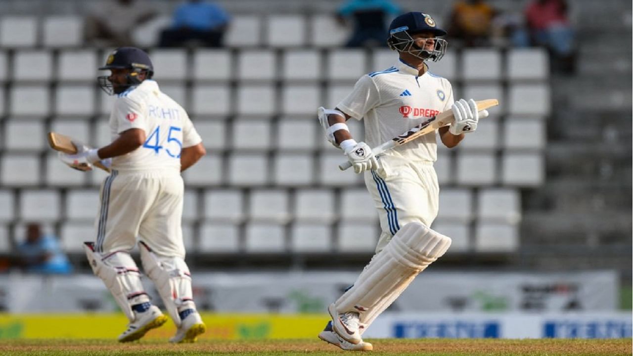 WI vs IND 1st Test | यशस्वी जयस्वाल रोहित शर्मा सलामी जोडीचा विंडिज विरुद्ध मोठा रेकॉर्ड