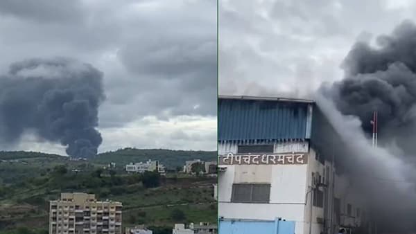 पुणे शहरात पुन्हा भीषण आग, अग्निशमन दलाच्या १२ गाड्या घटनास्थळी