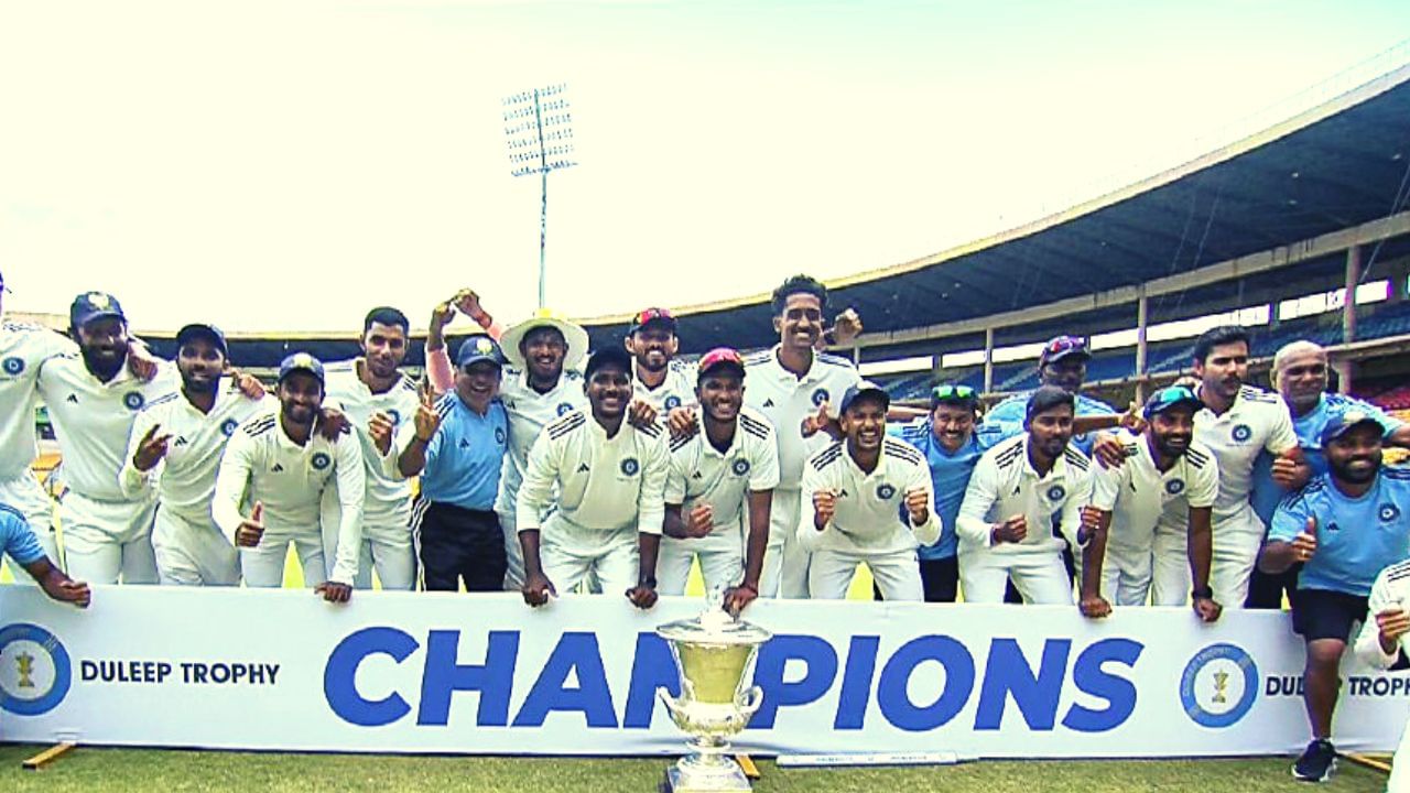 Duleep Trophy Final 2023 | दुलीप ट्रॉफीच्या फायनलमध्ये साऊथ झोन विजयी, सूर्या, पुजारा, शॉ  फेल!