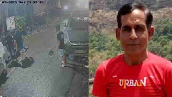 Thane Crime : धक्का लागल्याच्या रागातून एका व्यक्तीला मारहाण, घटना सीसीटीव्हीत कैद