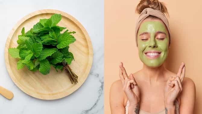 Pudina For Face : पिंपल्स करायचे आहेत दूर ? अहो मग पुदिन्याची पानं वापरून पहा ना...