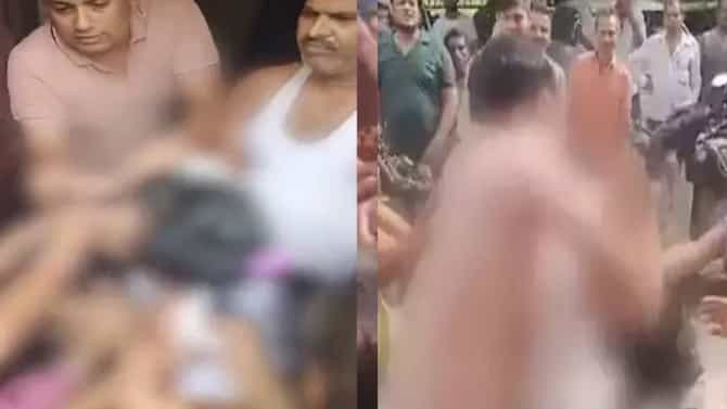 Video : महिला पायलटला जमावाने दिला चोप, पतीचीही केली धुलाई; घरकाम करणाऱ्या अल्पवयीन मुलीला टॉर्चर केल्याचा आरोप