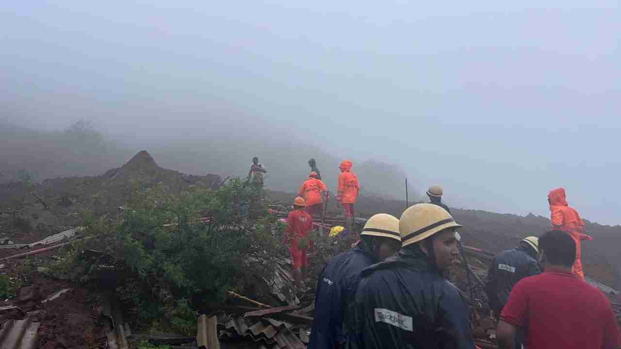 Raigad Irshalwadi Landslide Incident : इर्शाळवाडीमध्ये जोरदार पावसाला सुरुवात; बचावकार्यात अडचणी