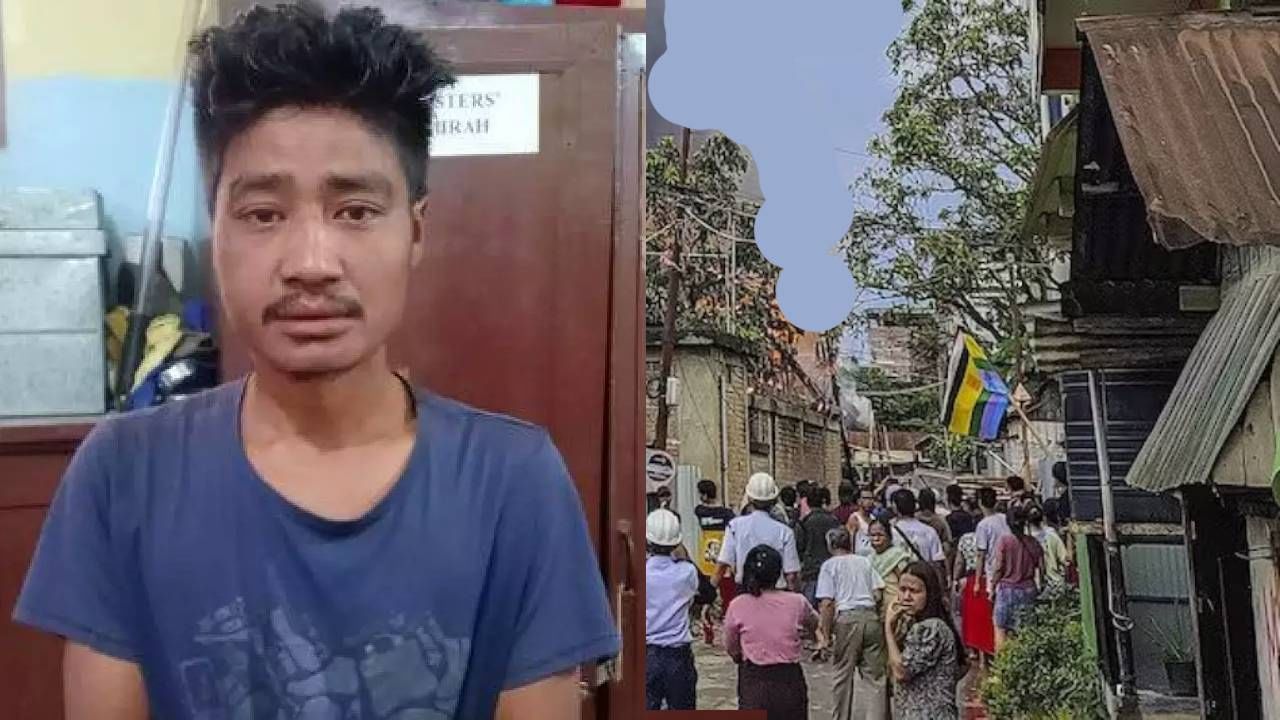 Manipur Viral Video : संतापाचा कडेलोट; संतप्त जमावाने 'त्या' नराधमाचं घरच पेटवलं