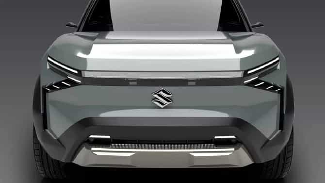 Maruti Electric SUV : मारुति इलेक्ट्रिक एसयुव्हीचा पहिला फोटो आला समोर, कधी लाँच होणार? जाणून घ्या