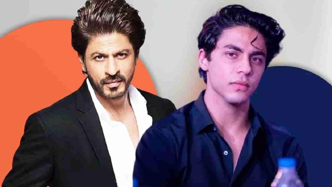 Shah Rukh Khan लेकाला शिकवतोय खास ट्रिक्स; पण किंग खानला का आला आर्यन याचा राग? व्हिडीओ व्हायरल