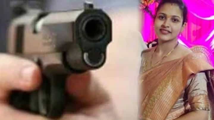 चंद्रपुरातील राजुरा शहर हादरले; अंदाधुंद गोळीबार, भाजप पदाधिकाऱ्याच्या पत्नीचा मृत्यू चंद्रपुरातील राजुरा शहर हादरले; अंदाधुंद गोळीबार, भाजप पदाधिकाऱ्याच्या पत्नीचा मृत्यू