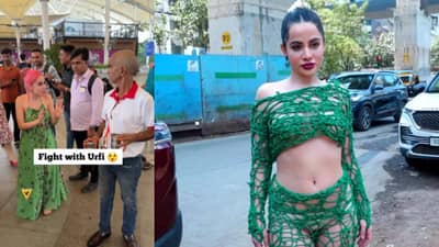 Video : उर्फी जावेदला बघताच काका संतापले, इंडियाचे नाव खराब करत आहेस, अभिनेत्री थेट म्हणाली, तुझ्या बापाचे काय...