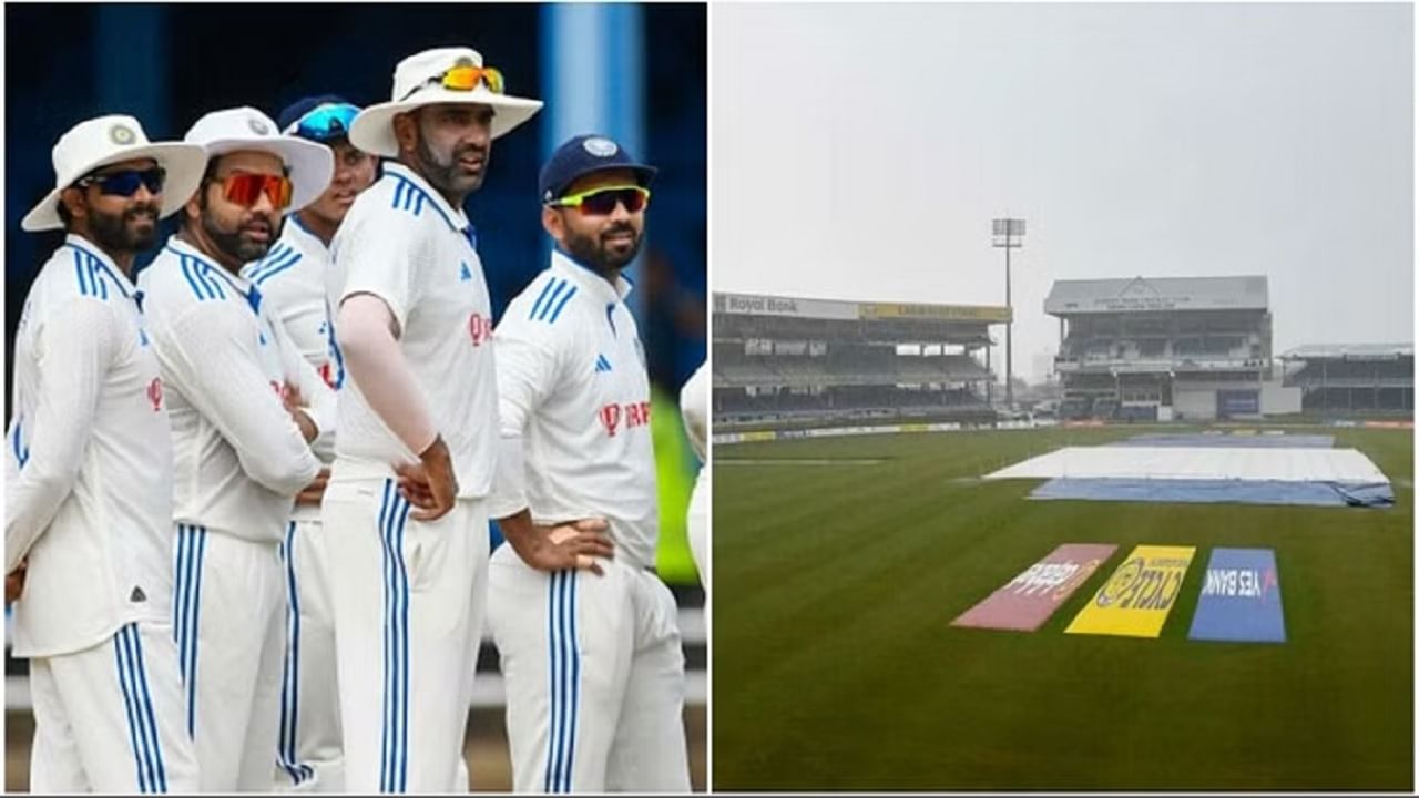 WI vs IND 2nd Test | टीम इंडियाचं स्वप्न भंगलं, पावसाने विंडिजची लाज राखली, दुसरा सामना अनिर्णित