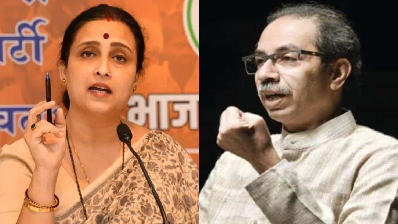 उद्धव ठाकरे यांची मुलाखत म्हणजे उंदराला मांजर साक्ष, चित्रा वाघ यांचा टोला उद्धव ठाकरे यांची मुलाखत म्हणजे उंदराला मांजर साक्ष, चित्रा वाघ यांचा टोला