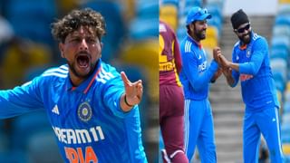 WI vs IND : वेस्ट इंडिजविरूद्धच्या पहिल्या सामन्यात रविंद्र जडेजाने घेतला सुपर कॅच, पाहा Video