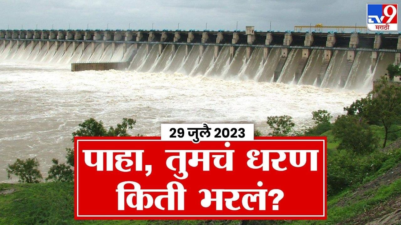 तुमचं धरण किती टक्के भरलं?, पाहा आजचा आकडा, शहर, शेतीचा पाणी प्रश्न संपणार का?