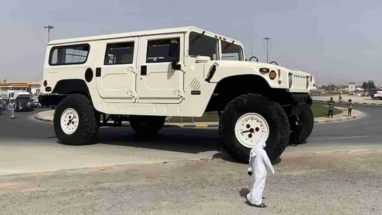 Dubai Sheikh Hummer : कार नाही, चालता-फिरता राजमहल! दुबई शेखची पाहा श्रीमंती