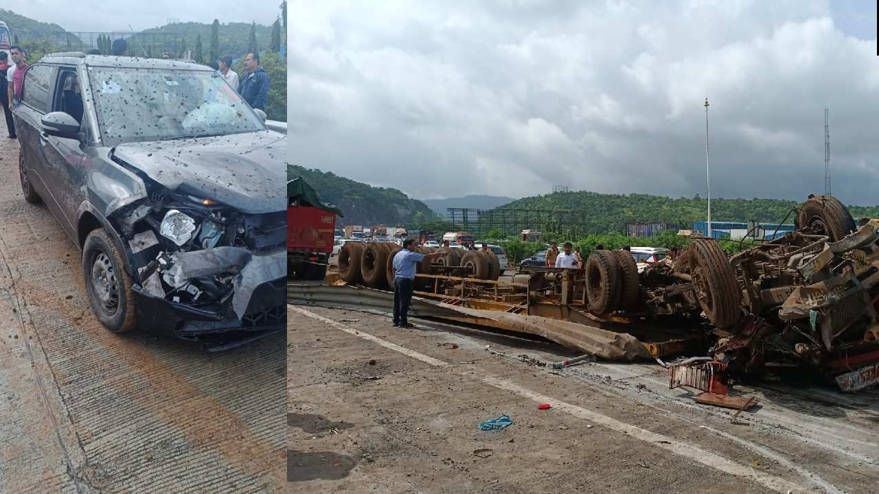 जखमी लोकांना जवळच्या रुग्णालया दाखल केलं आहे. जखमी लोकांमध्ये काहीजण गंभीर असल्याची माहिती मिळाली आहे. एका एर्टीगा गाडीचं पूर्ण नुकसान झालं आहे. ती गाडी रस्त्याच्या एका कोपऱ्यात दिसत आहे. 