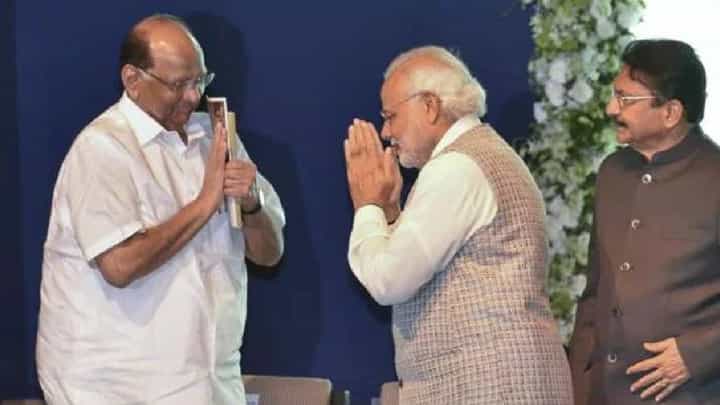 पंतप्रधान मोदी-शरद पवार एकाच मंचावर, देवा, दगडूशेठ गणराया, तूच...; सामनातून निशाणा पंतप्रधान मोदी-शरद पवार एकाच मंचावर, देवा, दगडूशेठ गणराया, तूच...; सामनातून निशाणा