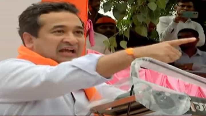 शिंदे-फडणवीस सरकार हे भगवेधारी; हिंदू जनआक्रोश मोर्चातून नितेश राणे यांचा एल्गार! शिंदे-फडणवीस सरकार हे भगवेधारी; हिंदू जनआक्रोश मोर्चातून नितेश राणे यांचा एल्गार!
