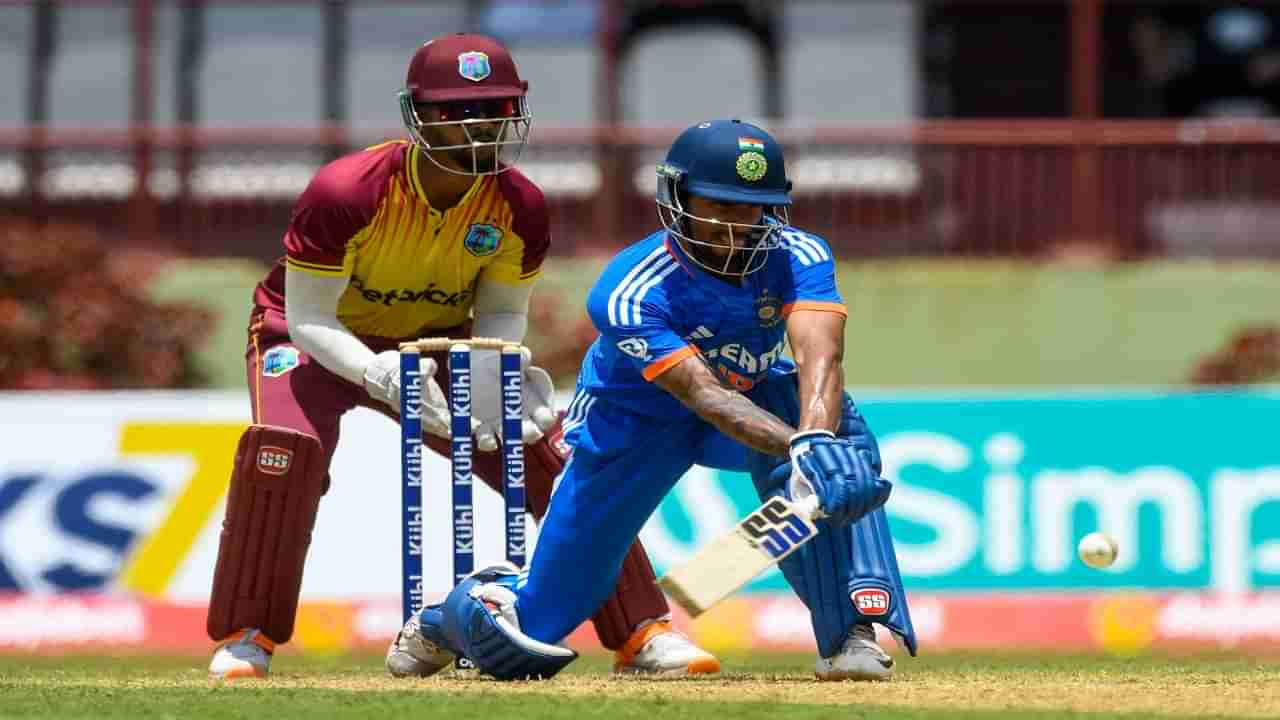 WI vs IND 2ND T20I | टीम इंडिया फ्लॉप, तिलक वर्मा याने सावरलं, विंडिजला 153 धावांचं आव्हान