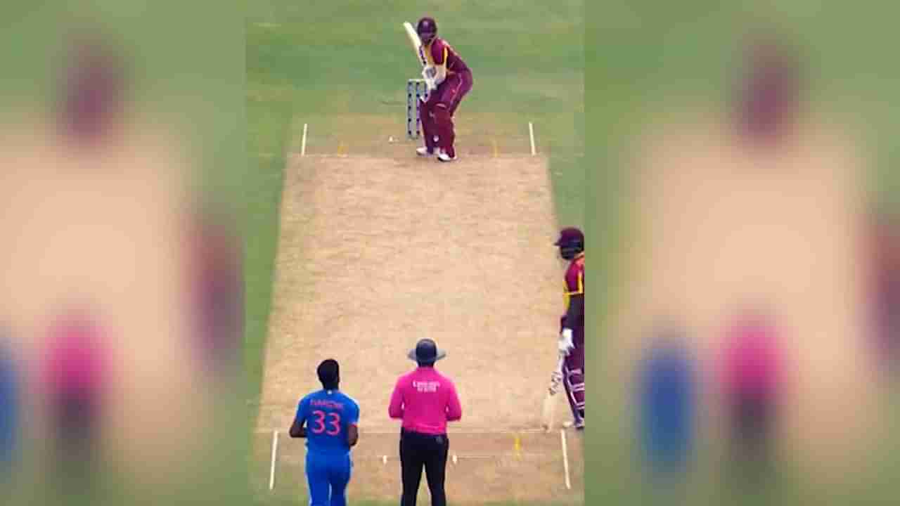 IND vs WI 2nd T20 : Hardik Pandya याची कुंफू कामगिरी, पहिल्याच ओव्हरमध्ये 2 विकेट्स, पाहा Video