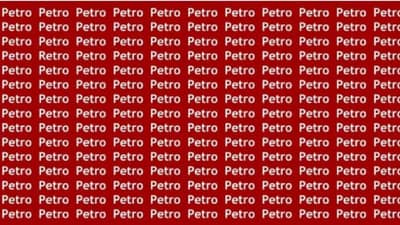 Optical Illusion | फक्त 15 सेकंदात या शब्दांमध्ये दडलेला RETRO शब्द शोधून दाखवा